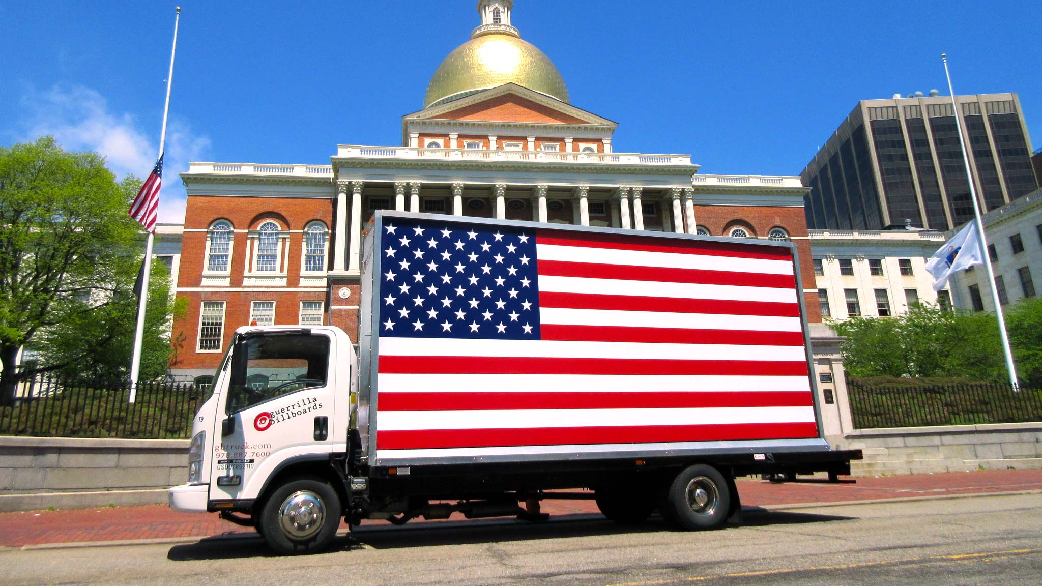 Salem Five - Guerrilla Mobile Billboards