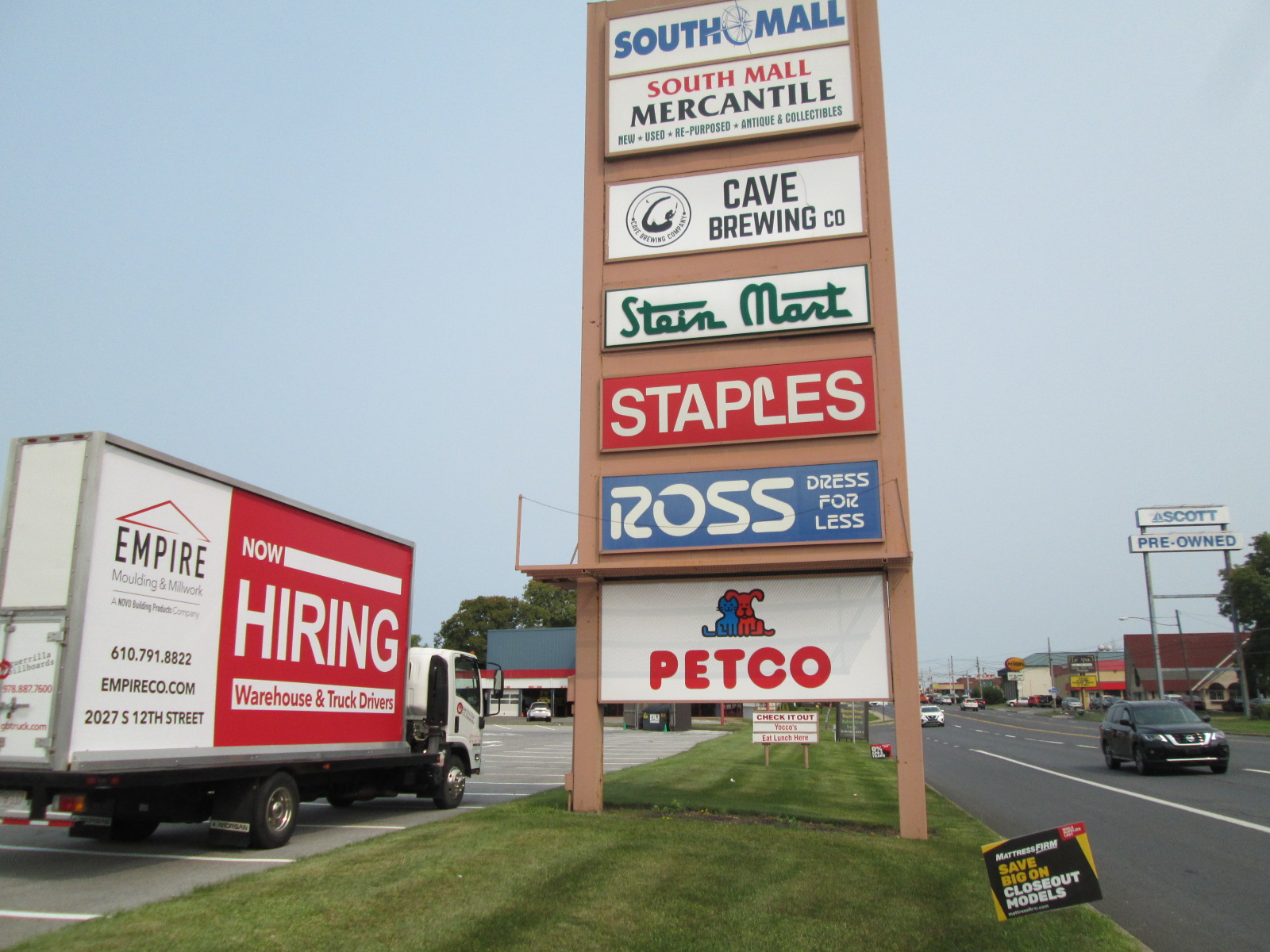 Now Hiring mobile billboard ad in Allentown PA