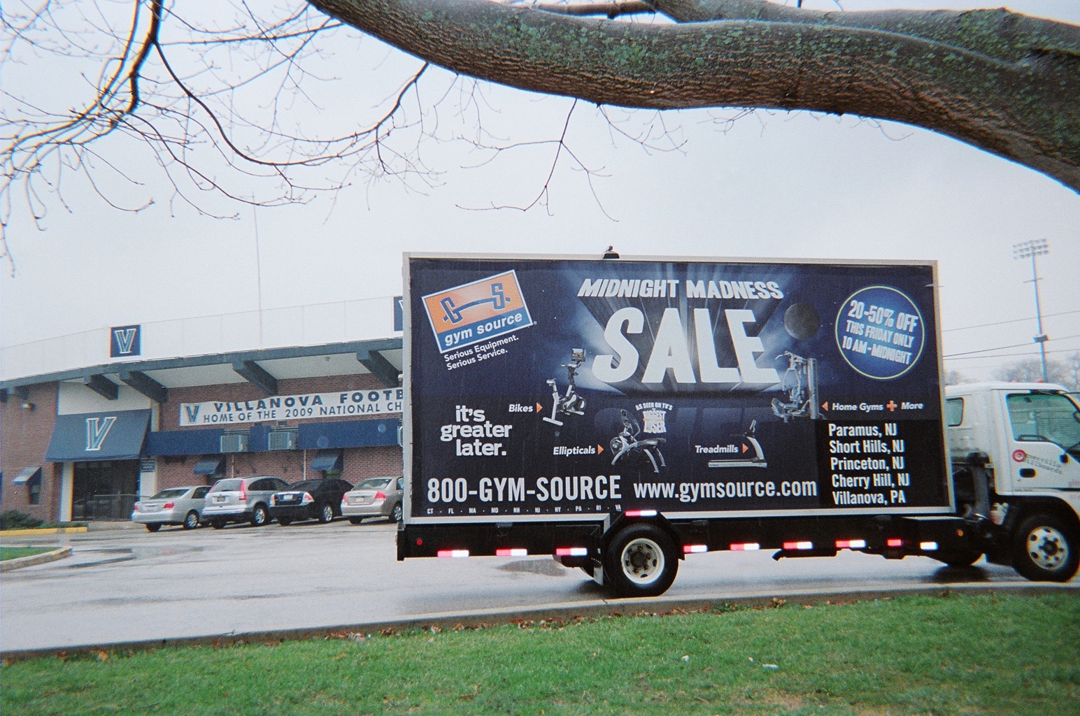 Gym Source - Midnight Madness Billboard - Villanova PA