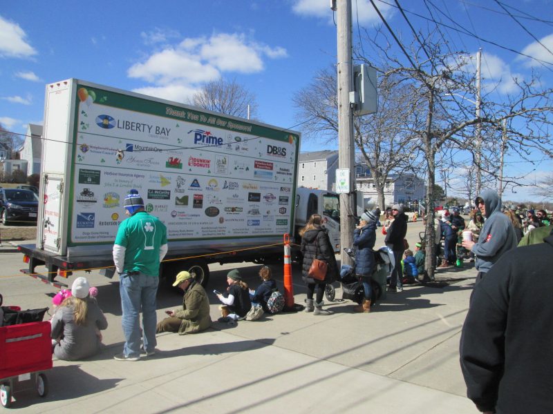 Parade sponsors mobile billboard ad