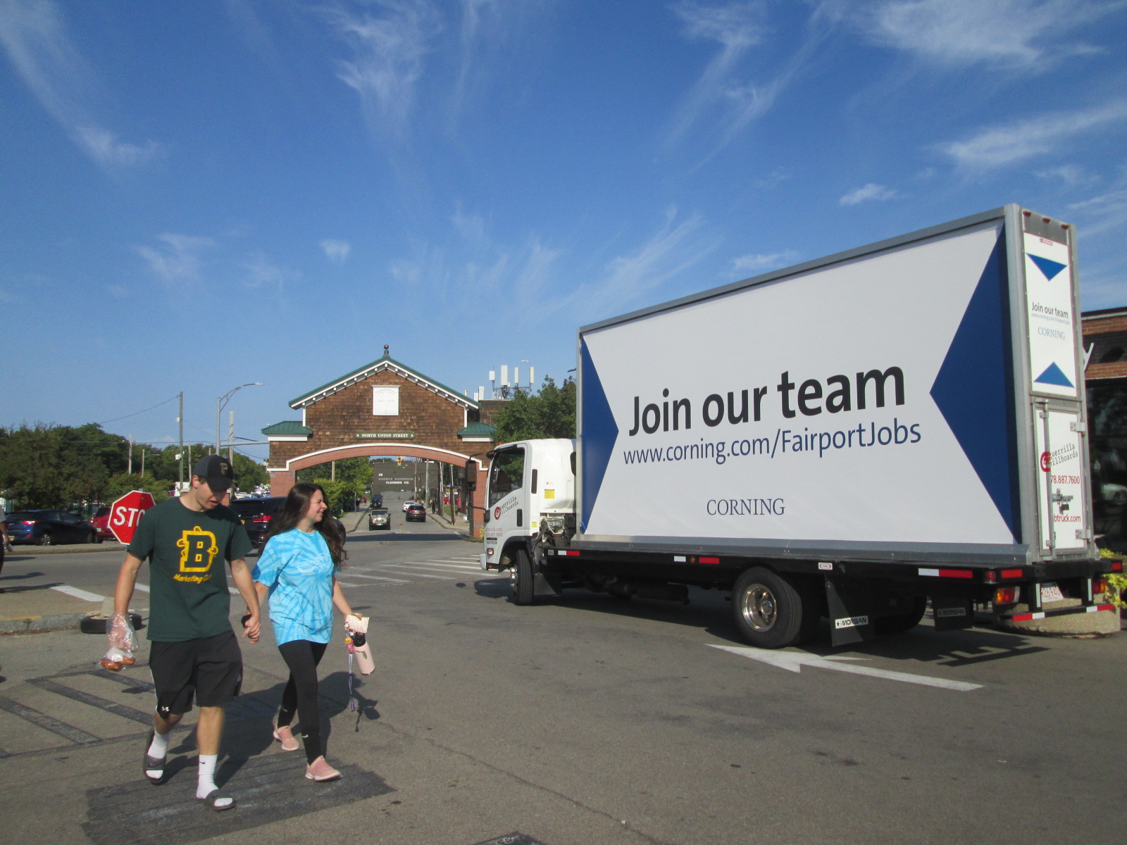 Join Our Team Mobile Billboard at the Rochester Public Market