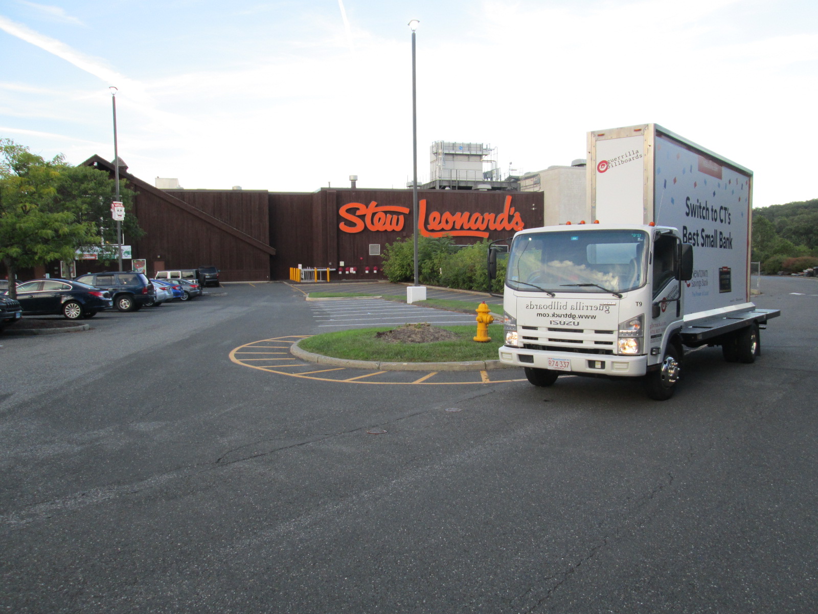 Mobile Billboard advertising truck in Danbury CT