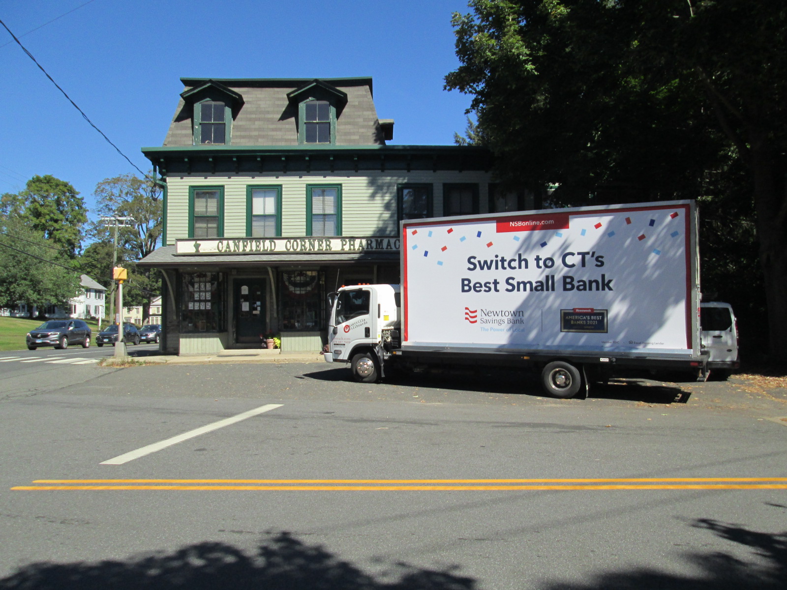 Mobile billboard truck in Woodbury CT