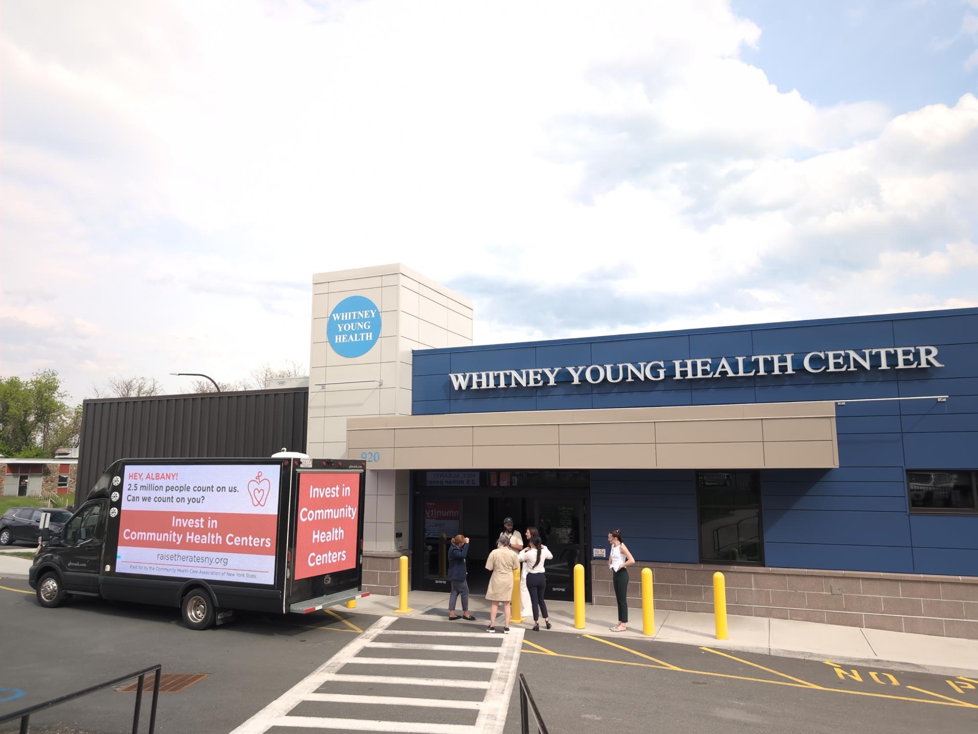 Mobile digital advertising truck in Albany NY